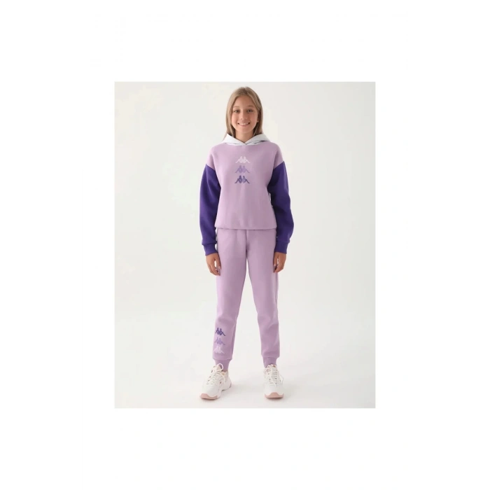 KAPPA KIZ ÇOCUK SWEATSHIRT - LİLA