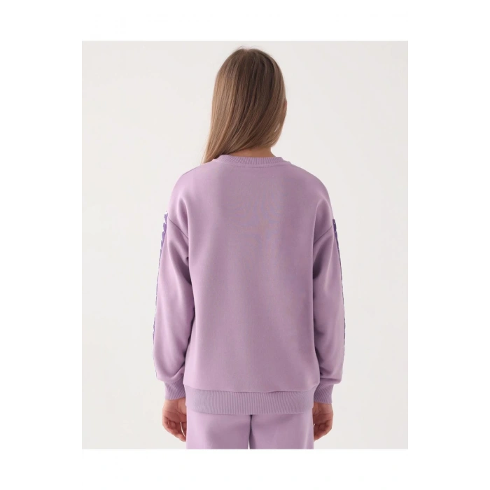 KAPPA KIZ ÇOCUK SWEATSHIRT - LİLA
