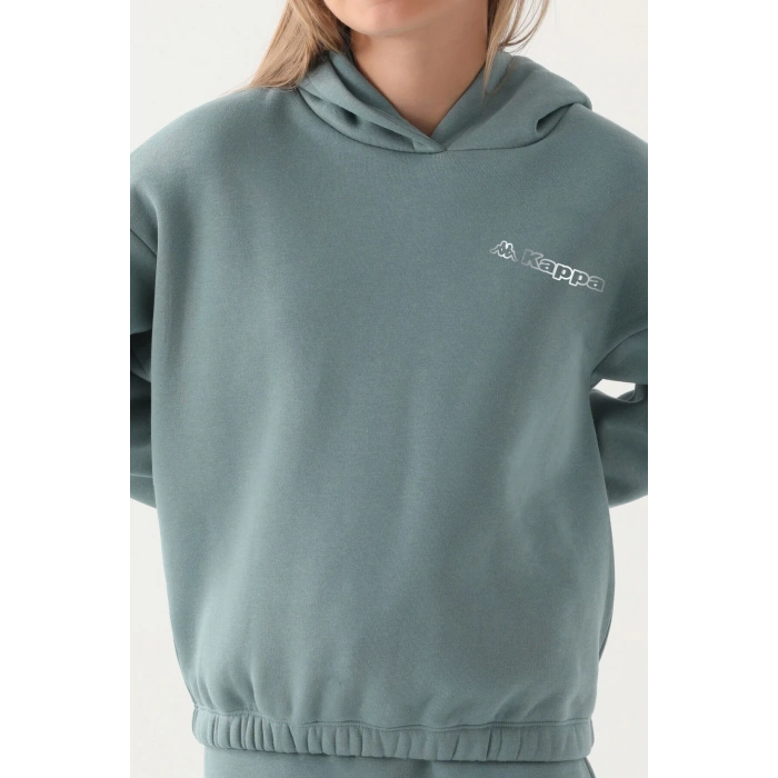KAPPA KIZ ÇOCUK SWEATSHIRT - PASTEL YEŞİLİ