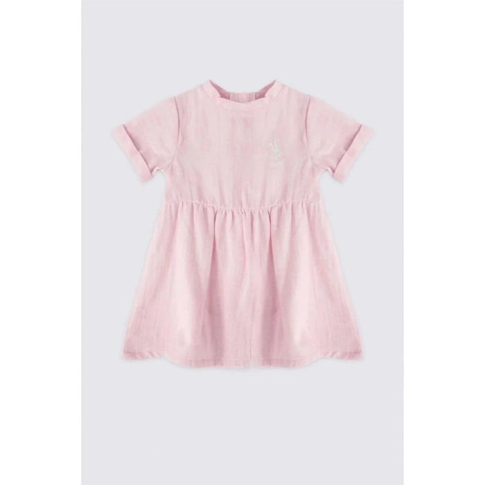 KIZ BEBEK ELBİSE - Pembe