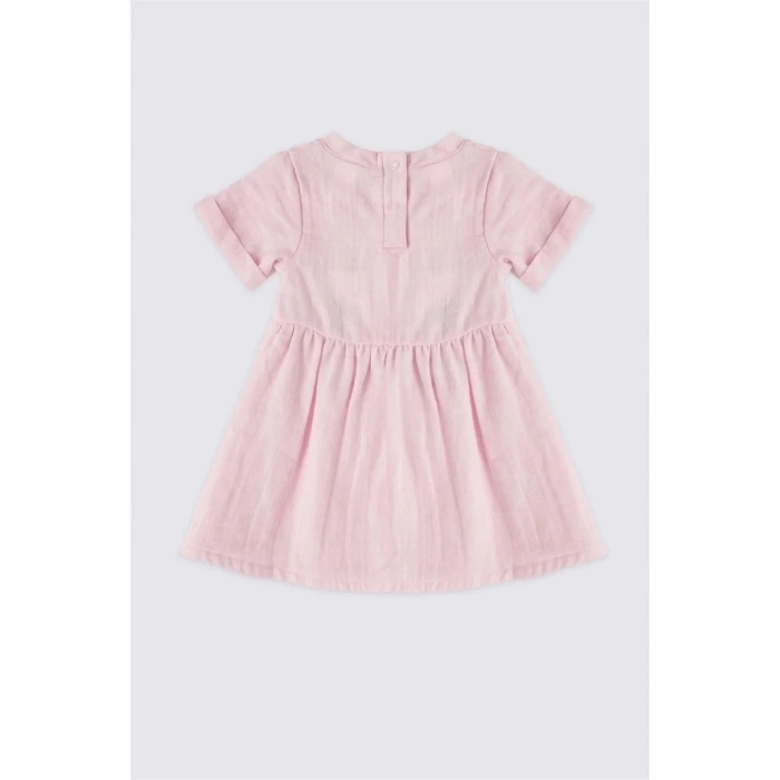 KIZ BEBEK ELBİSE - Pembe