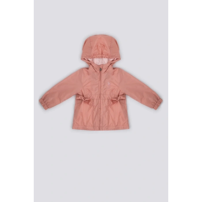KIZ BEBEK YAĞMURLUK - PUDRA