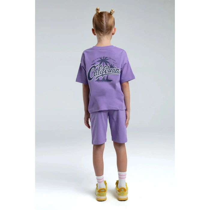 KIZ ÇOCUK BERMUDA TAKIM - K.LİLA