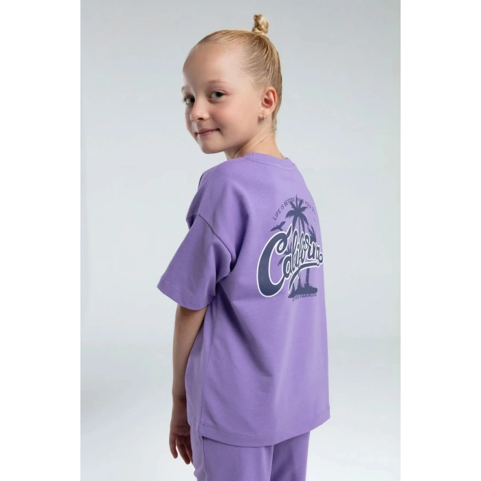 KIZ ÇOCUK BERMUDA TAKIM - K.LİLA