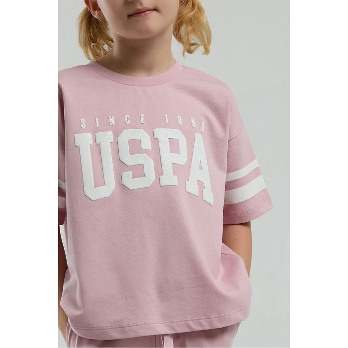 KIZ ÇOCUK BERMUDA TAKIM - SOFT PEMBE