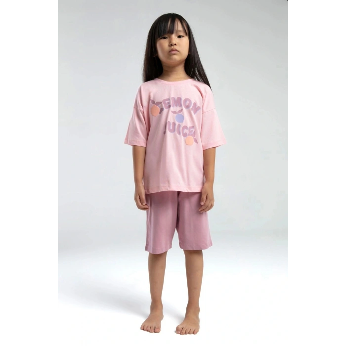 KIZ ÇOCUK BERMUDA TAKIM - SOMON