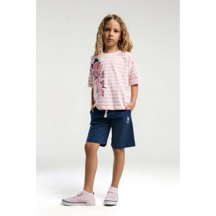 KIZ ÇOCUK BERMUDA TAKIM - SOMON