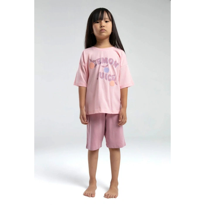 KIZ ÇOCUK BERMUDA TAKIM - SOMON