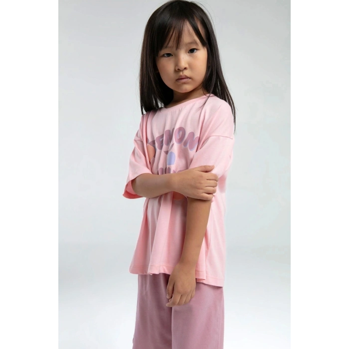 KIZ ÇOCUK BERMUDA TAKIM - SOMON