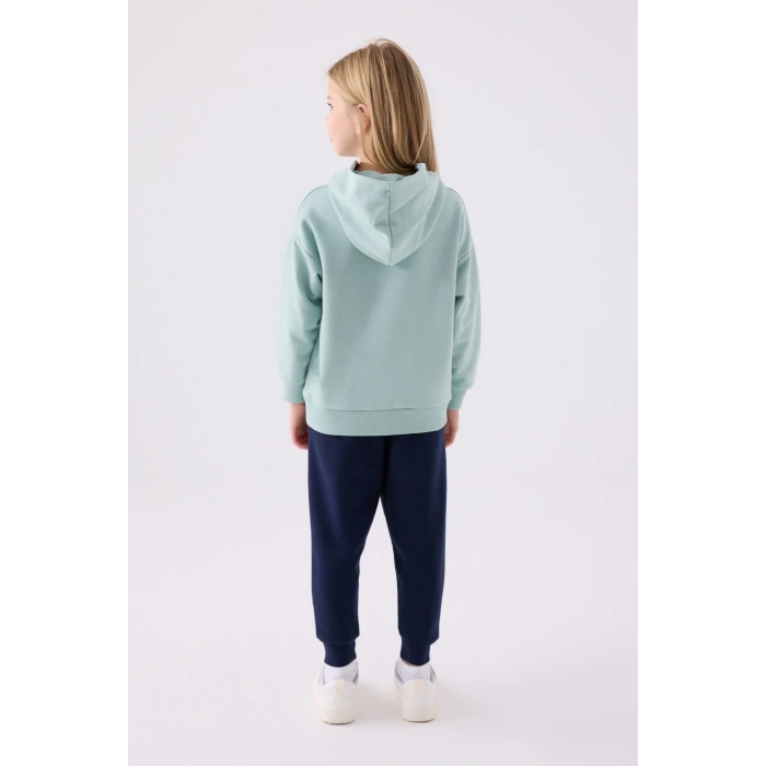 KIZ ÇOCUK EŞOFMAN TAKIM - KREM