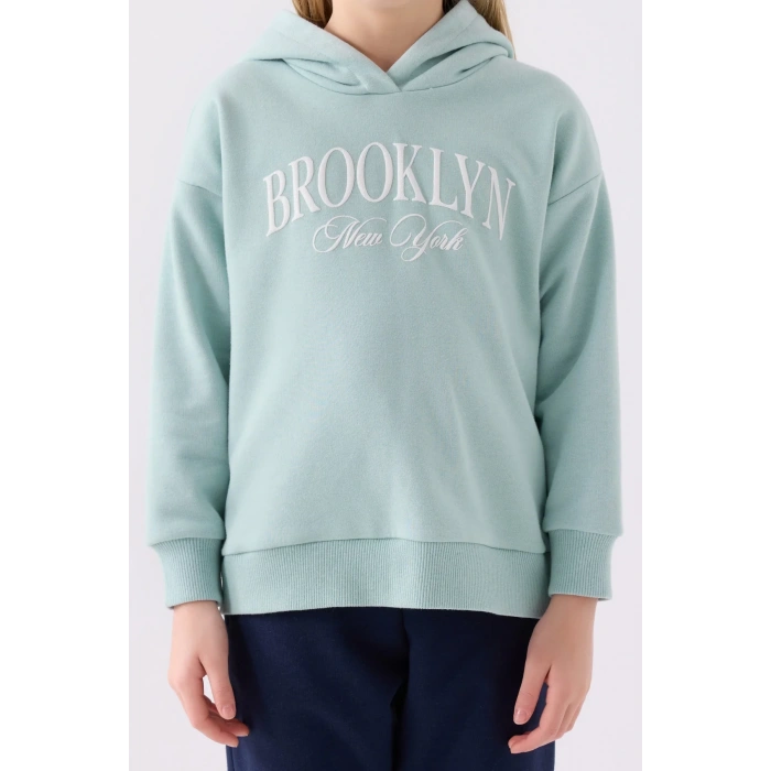 KIZ ÇOCUK EŞOFMAN TAKIM - KREM