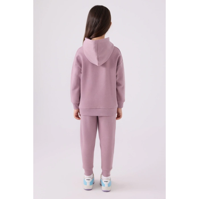 KIZ ÇOCUK EŞOFMAN TAKIM - MOR