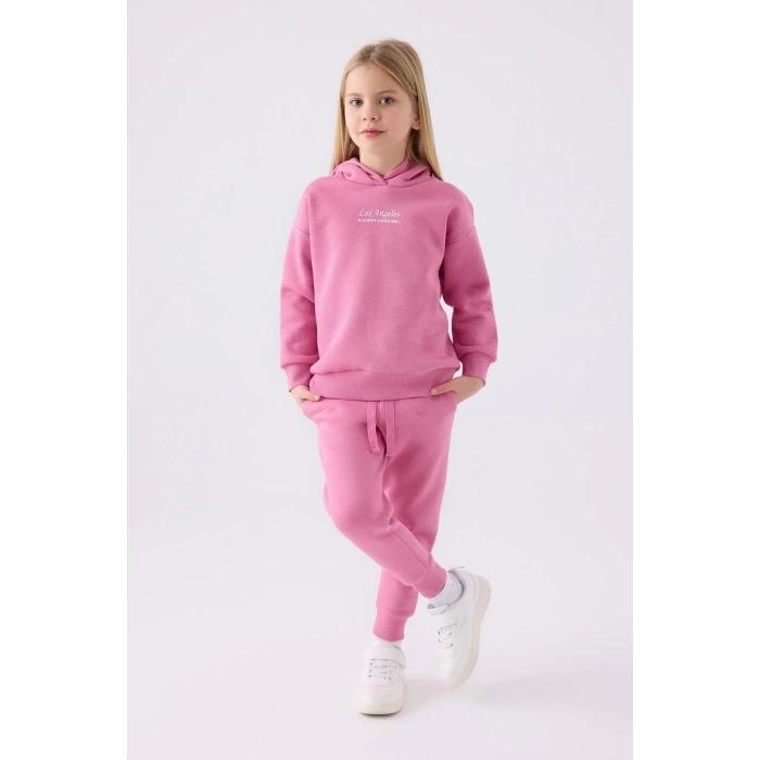 KIZ ÇOCUK EŞOFMAN TAKIM - MOR