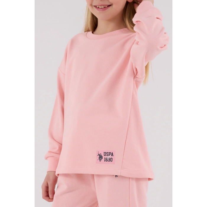 KIZ ÇOCUK İKİLİ TAKIM - AÇIK PEMBE