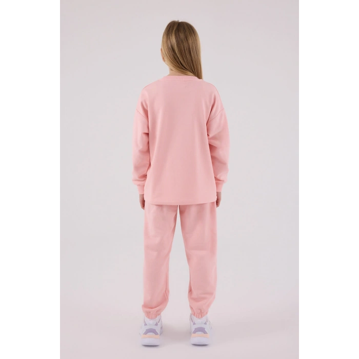 KIZ ÇOCUK İKİLİ TAKIM - AÇIK PEMBE
