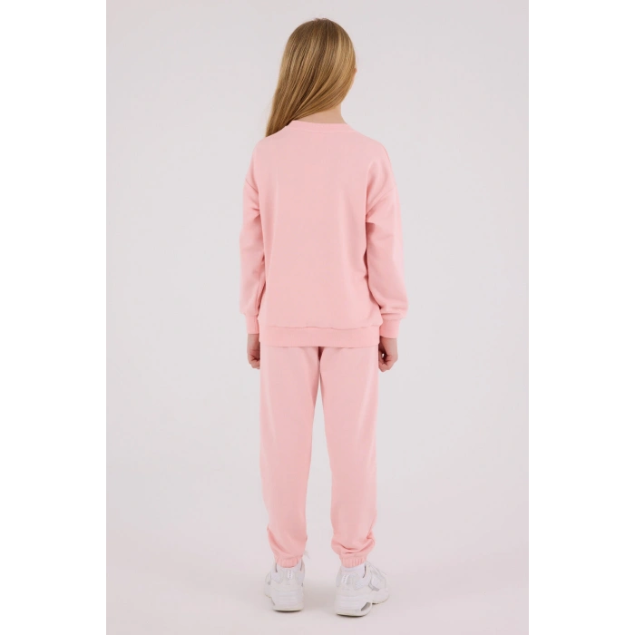 KIZ ÇOCUK İKİLİ TAKIM - AÇIK PEMBE