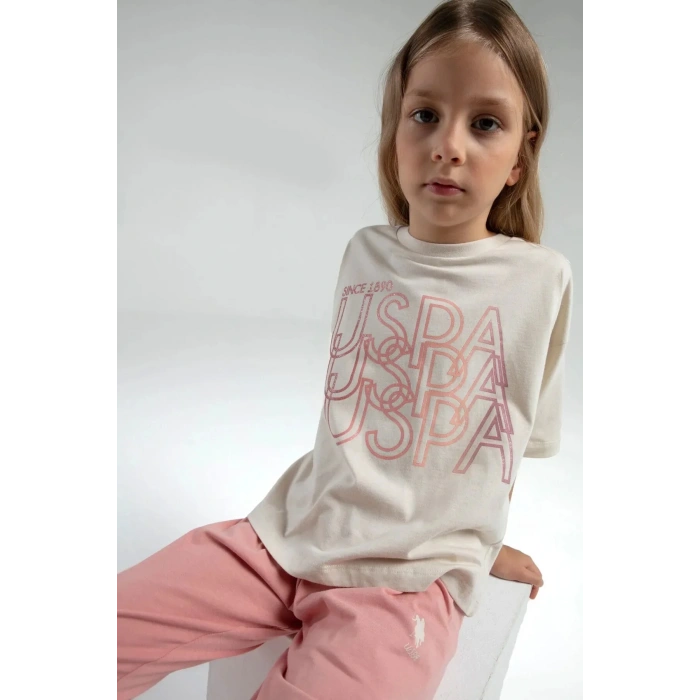 KIZ ÇOCUK İKİLİ TAKIM - BEJ