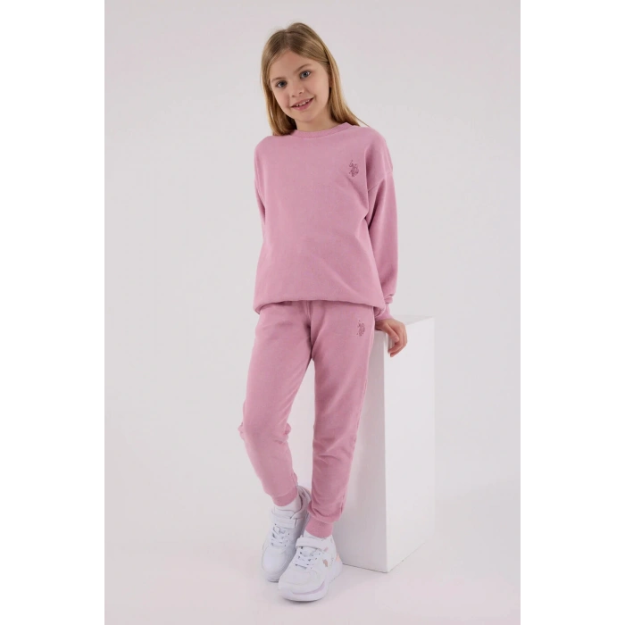 KIZ ÇOCUK İKİLİ TAKIM - GÜL KURUSU