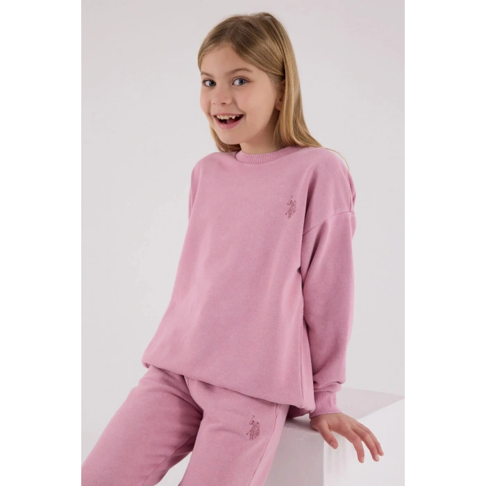 KIZ ÇOCUK İKİLİ TAKIM - GÜL KURUSU