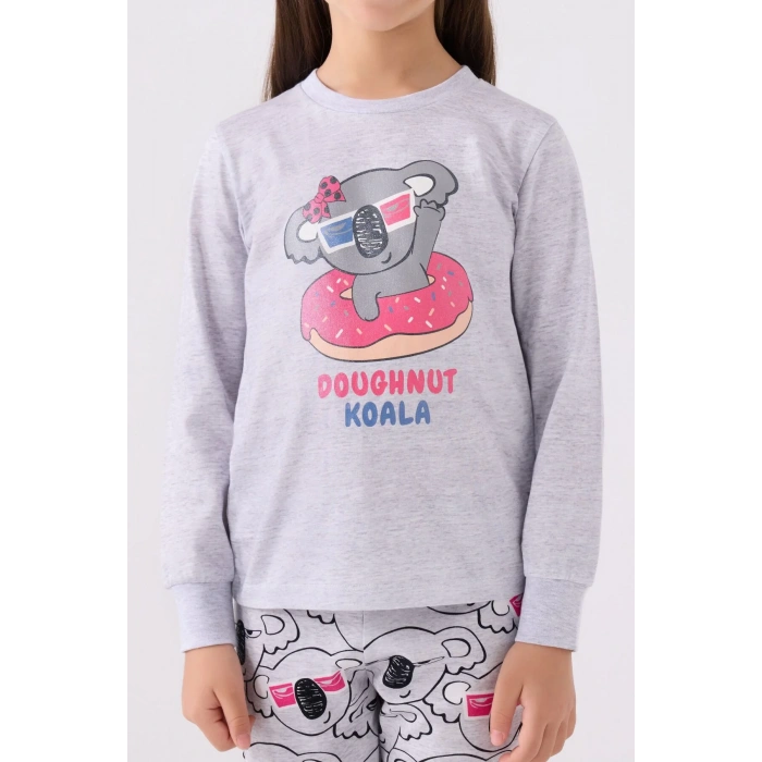 KIZ ÇOCUK İKİLİ TAKIM - KAR MELANJ