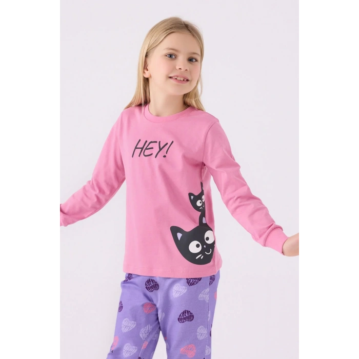 KIZ ÇOCUK İKİLİ TAKIM - KARANFİL