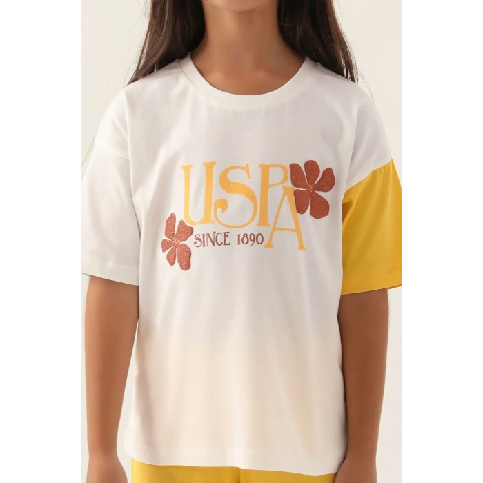 KIZ ÇOCUK İKİLİ TAKIM - KREM