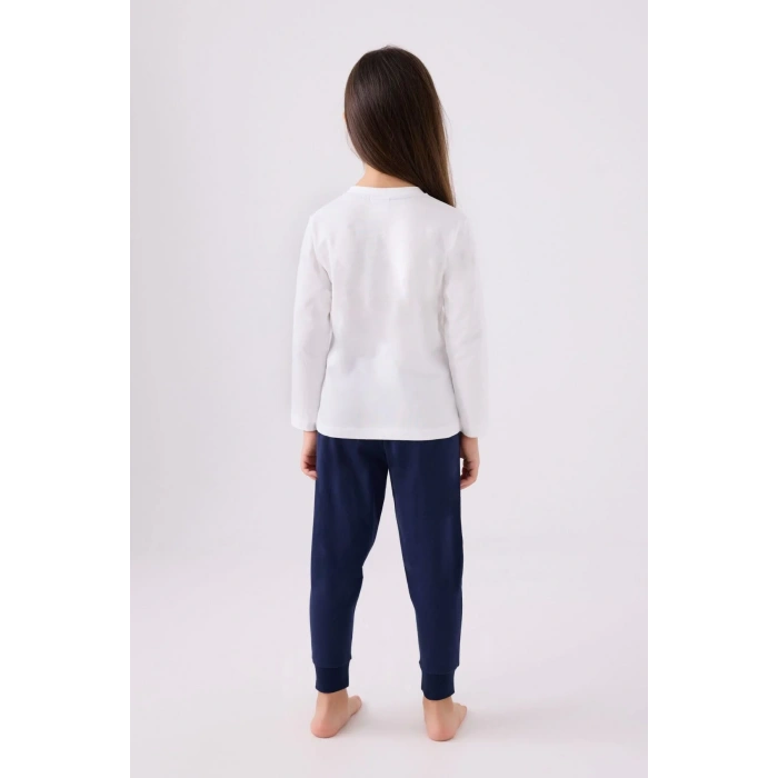 KIZ ÇOCUK İKİLİ TAKIM - KREM