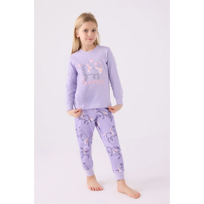 KIZ ÇOCUK İKİLİ TAKIM - LİLA