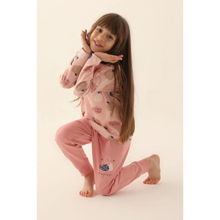 KIZ ÇOCUK İKİLİ TAKIM - PUDRA