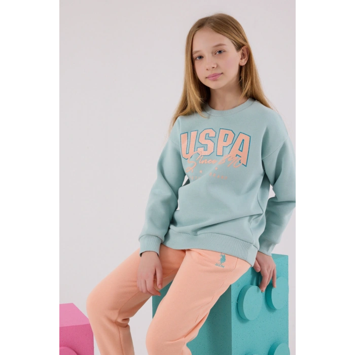 KIZ ÇOCUK İKİLİ TAKIM - SU YEŞİLİ