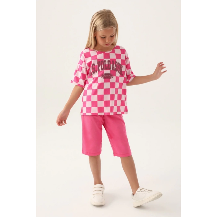 KIZ ÇOCUK KAPRİ TAKIM - ROSE