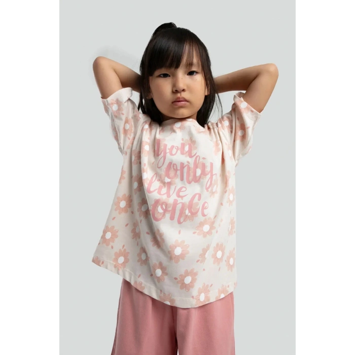 KIZ ÇOCUK ŞORT TAKIM - A.BEJ