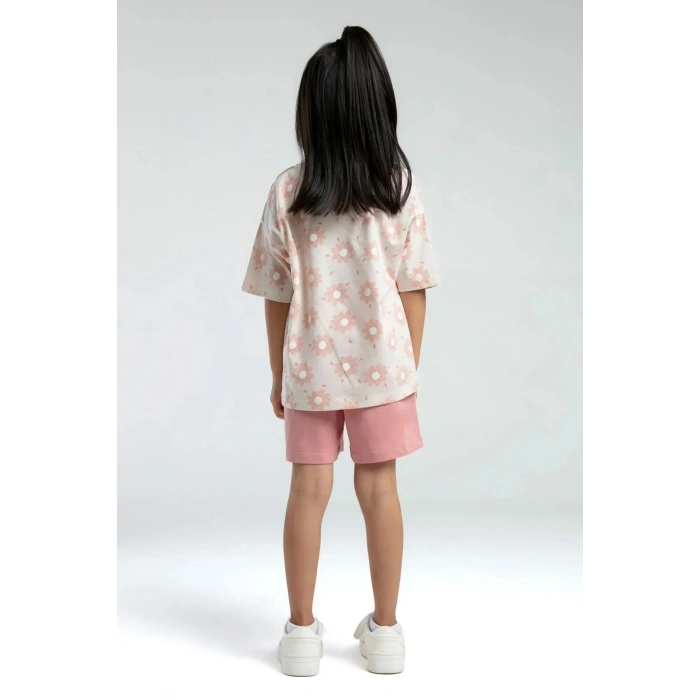KIZ ÇOCUK ŞORT TAKIM - A.BEJ