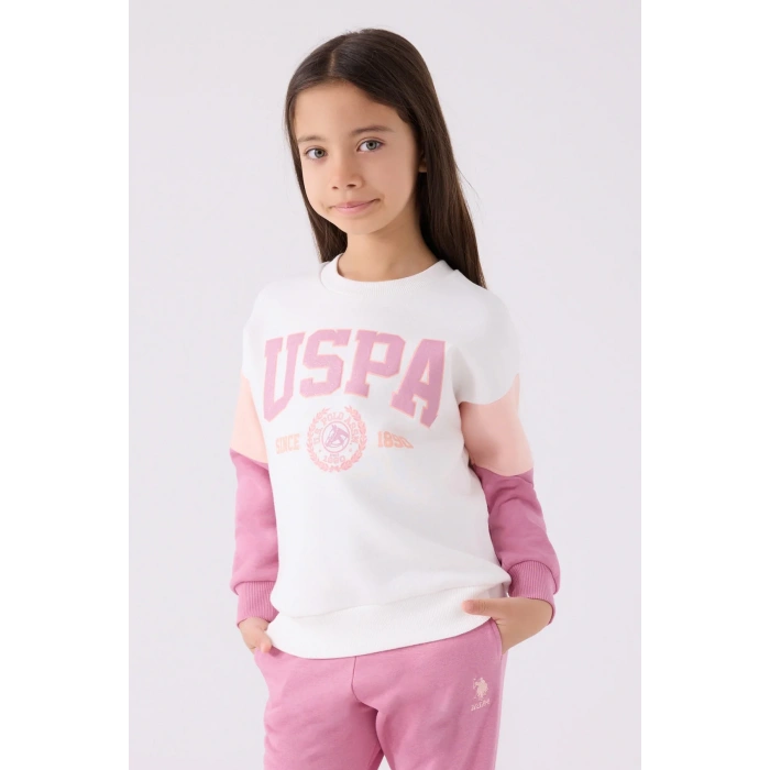 KIZ GARSON EŞOFMAN TAKIMI - MOR