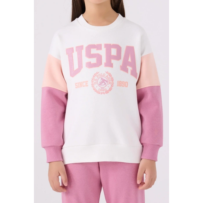 KIZ GARSON EŞOFMAN TAKIMI - MOR