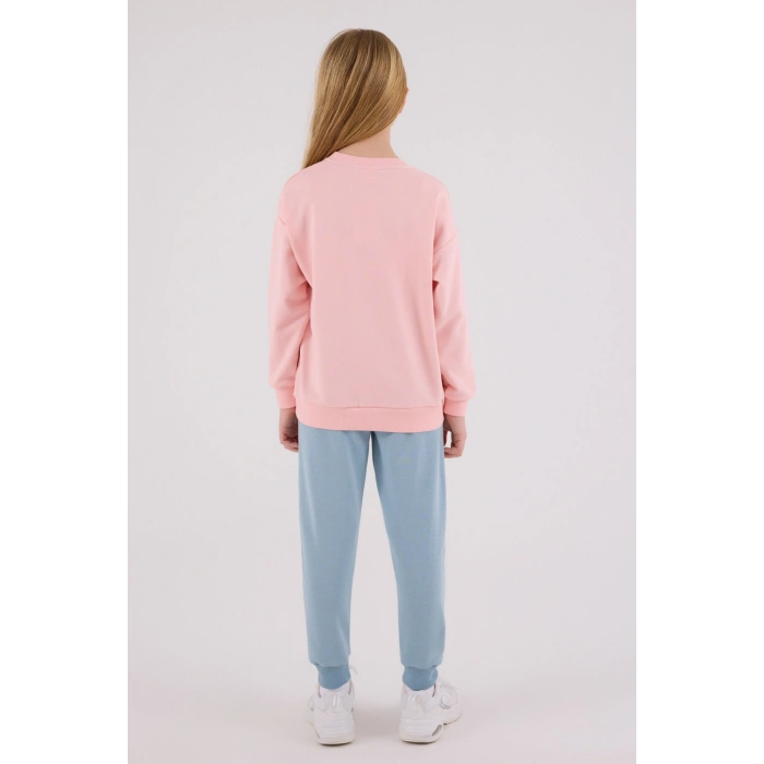 KIZ GARSON İKİLİ TAKIM - AÇIK PEMBE