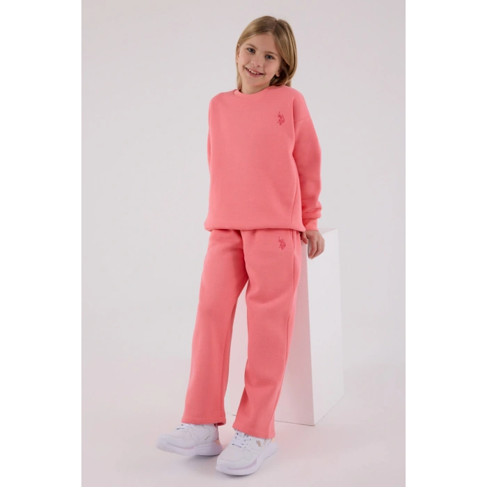 KIZ GARSON İKİLİ TAKIM - NEON PEMBE