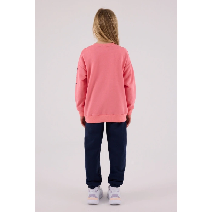 KIZ GARSON İKİLİ TAKIM - NEON PEMBE