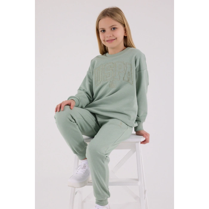 KIZ GARSON İKİLİ TAKIM - Yeşil