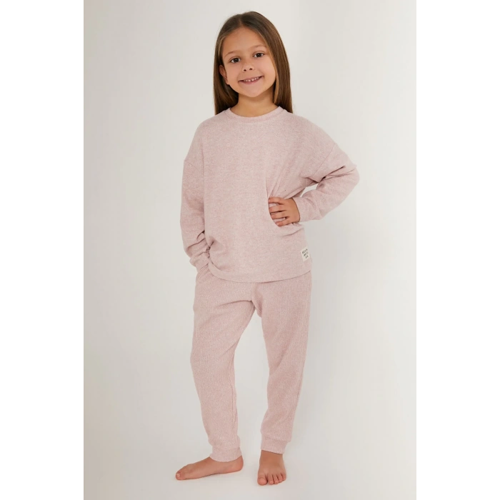 KIZ İKİLİ TAKIM - Pembe
