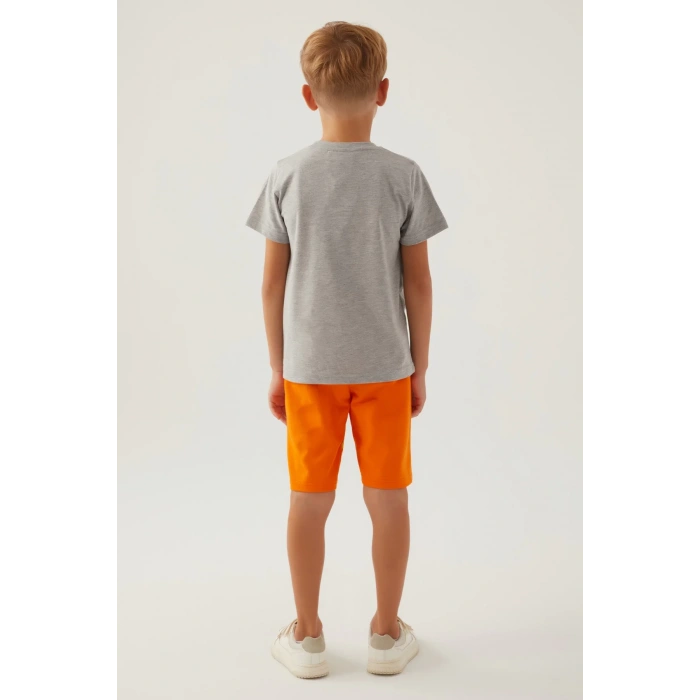 LOONEY TUNES ERKEK ÇOCUK BERMUDA TAKIM - GRİ MELANJ