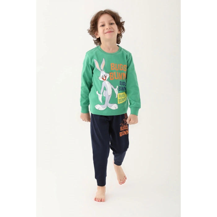 LOONEY TUNES ERKEK ÇOCUK İKİLİ TAKIM - ÇAM YEŞİLİ