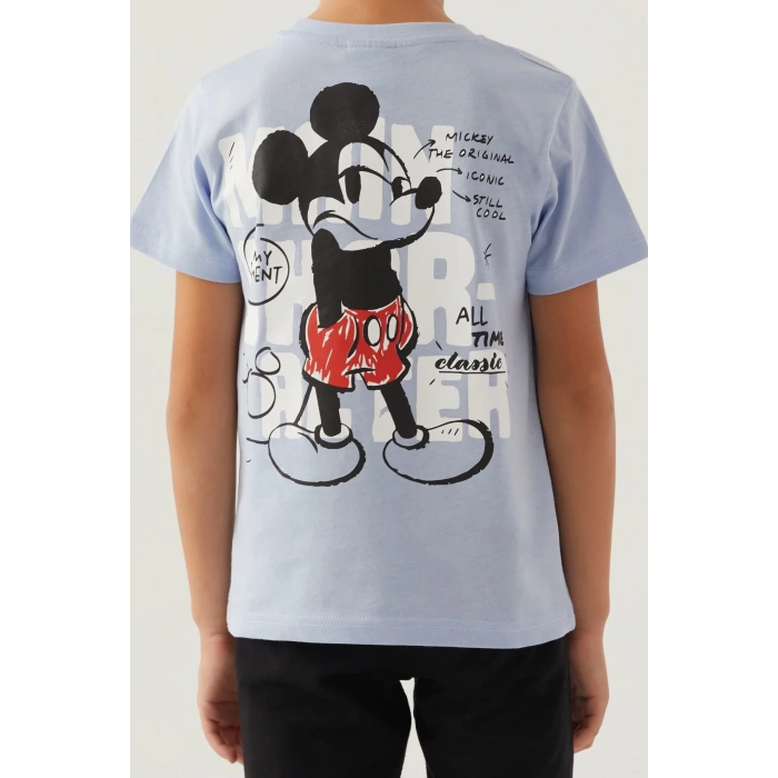 MICKEY MOUSE ERKEK ÇOCUK BERMUDA TAKIM - MAVİ