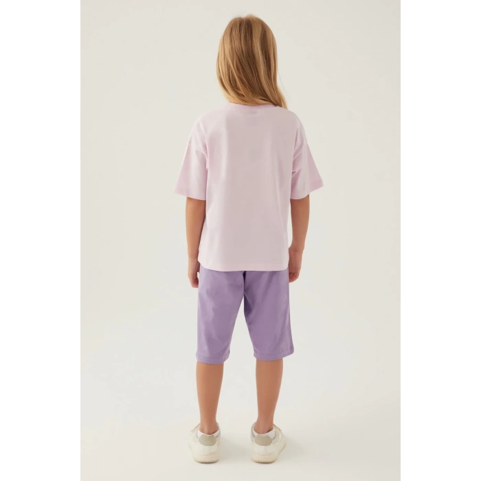 MINNIE MOUSE KIZ ÇOCUK KAPRİ TAKIM - ROSE