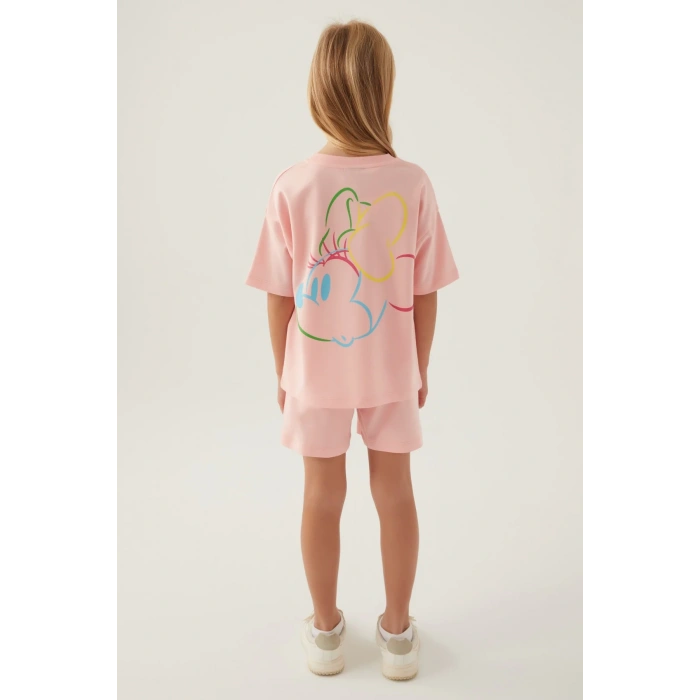 MINNIE MOUSE KIZ ÇOCUK ŞORT TAKIM - SOMON