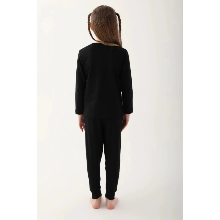 MINNIE MOUSE KIZ GARSON İKİLİ TAKIM - SİYAH