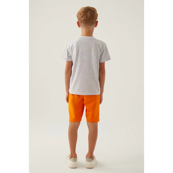 MODERN SONIC ERKEK ÇOCUK BERMUDA TAKIM - KREM