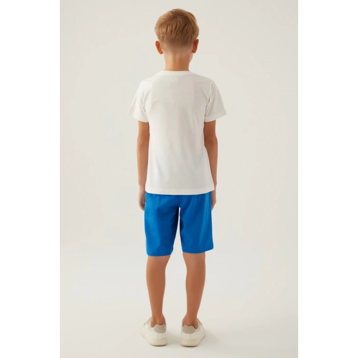 MODERN SONIC ERKEK ÇOCUK BERMUDA TAKIM - KREM