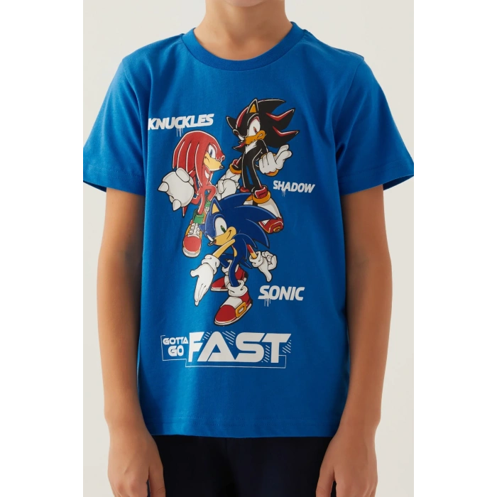 MODERN SONIC ERKEK ÇOCUK KAPRİ TAKIM - COBALT