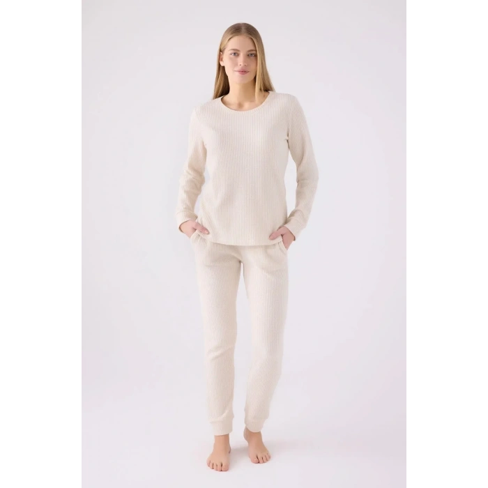 PIERRE CARDIN İKİLİ TAKIM - EKRU